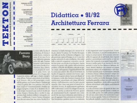 7. Tekton. Facoltà di architettura di Ferrara, 1993