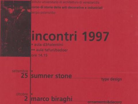 11. Artefatti 1-97, Iuav, 1997