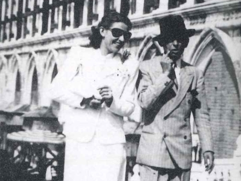 4. Con Giiuseppe Samonà a Venezia, 194-?