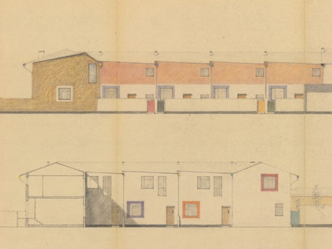 20. Case a San Giuliano, planimetria, sottonucleo 1, 195-?