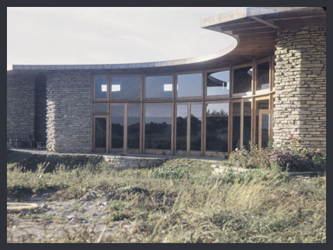 F.L. Wright, Jacobs Second Residence, 1944, Middleton, Wisconsin