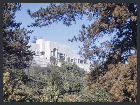 F.L. Wright, Ennis House, 1923, Los Angeles, California