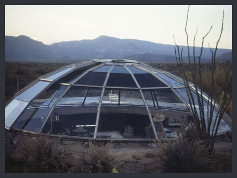 Paolo Soleri, Dome House, 1949, Cave Creek, Arizona
