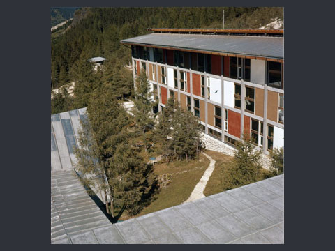 Villaggio Agip a Corte di Cadore - Padiglione della colonia, s.d.