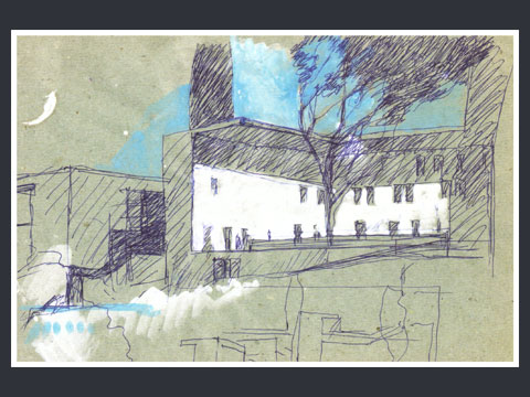 3. Progetto di concorso per un centro congressi a San Miniato (Pisa), 2004