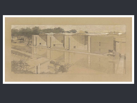 15. Progetto definitivo per il padiglione Italia ai giardini della Biennale di Venezia, 1992 