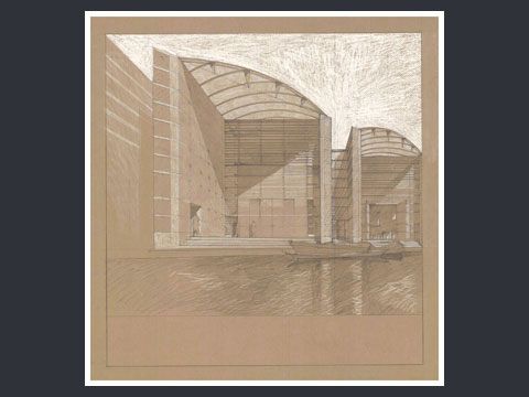 17. Progetto definitivo per il padiglione Italia ai giardini della Biennale di Venezia, 1992 