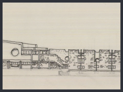 17. Centro civico, culturale e commerciale a Gibellina, Trapani, 1970-72