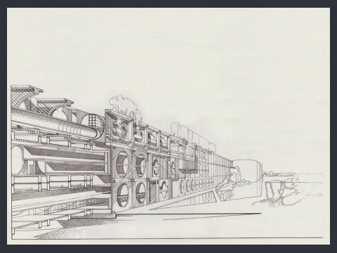 3. Progetto di strada costruita tra Roma e Latina, 1967