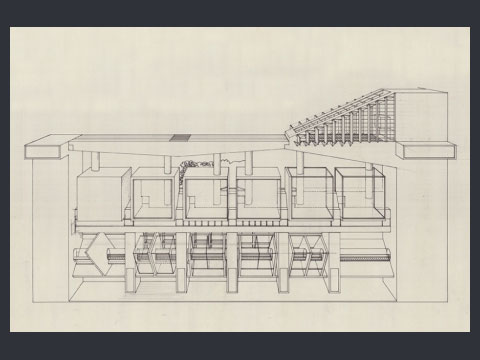 5. Progetto di biblioteca a Roma, 1968