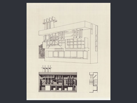 10. Grattacieli lamellari, Un'ipotesi di architettura, 1966-68
