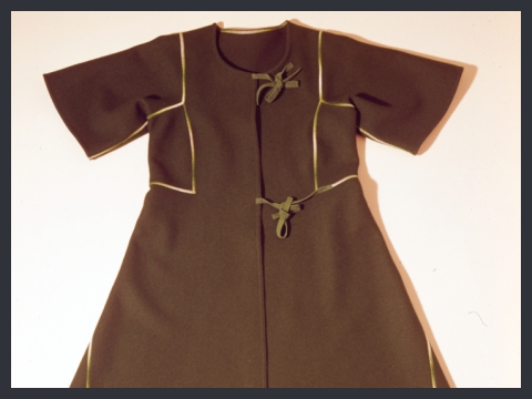 Nanni Strada, abito ‘Plutone’ della collezione etnologica, 1972