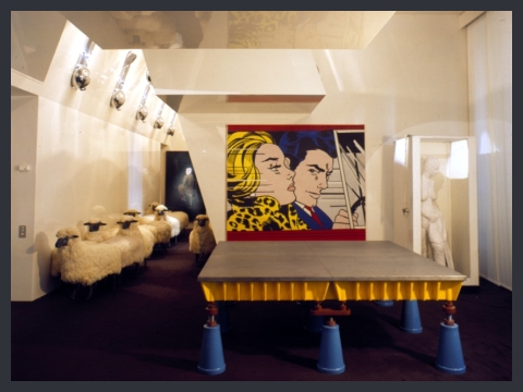 Gae Aulenti, casa di un collezionista, Milano, 1970