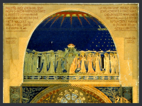 4. Nuova cantoria nella basilica del Santo, 1901