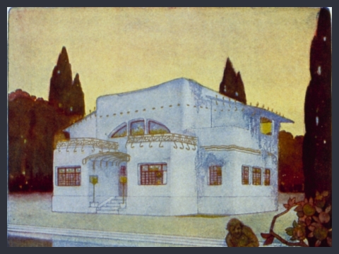 7. La casa del poeta, 1908