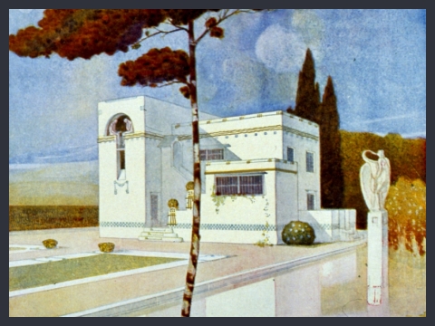 8. La casa del silenzio, 1908