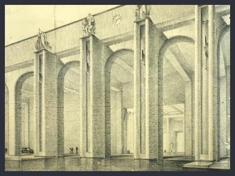 10. Stazione di Firenze di S.M. Novella. Esterno, 1933