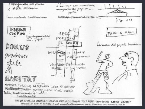 7. Allestimento mostra “Lina Bo Bardi architetto”, Venezia, 2003