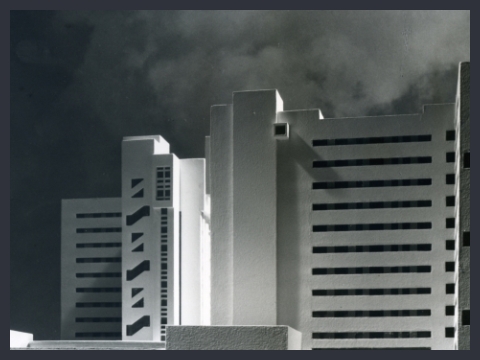 10. Modello Ospedale regionale di Cattinara, Trieste, 1965-1994