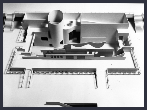 14. Mostra “Le Bateau Blanc”, Centre George Pompidou, Parigi 1986, modello
