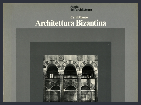 21. Architettura bizantina, architettura gotica, 1978