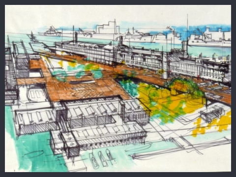 5. Progetto per il Tronchetto e Piazzale Roma, 1968
