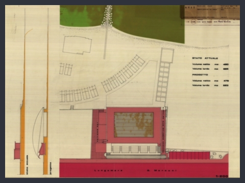 17. Progetto per una piscina coperta al Lido di Venezia, 1979