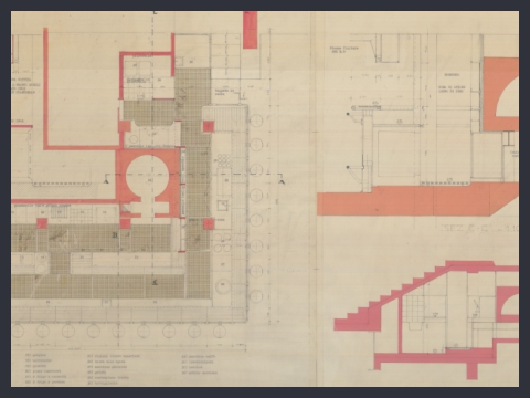20. Progetto di unità residenziale a Ivrea in corso Botta, 1967