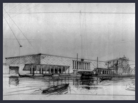2. Concorso per Venezia S. Lucia, 1934