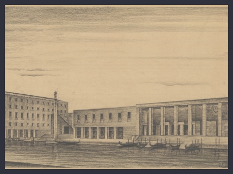 3. Progetto A per Venezia S. Lucia, 1934