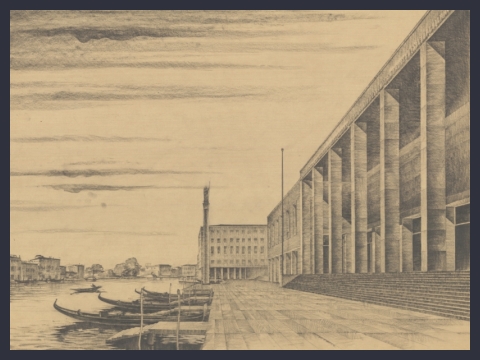 3. Progetto A per Venezia S. Lucia, 1934