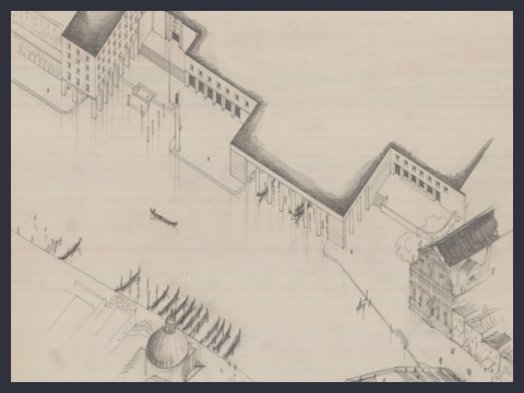 7. Progetto B per Venezia S. Lucia, 1934