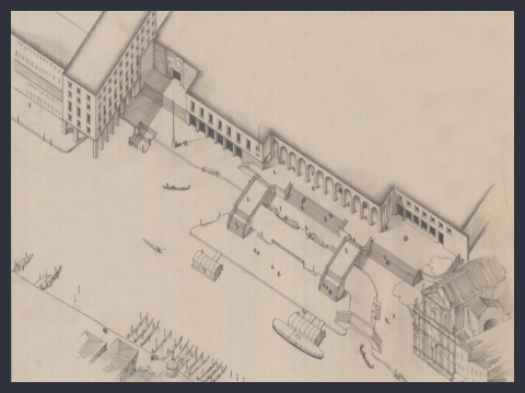 12. Progetto per Venezia S. Lucia, 1934