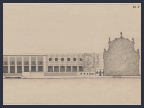 14. Progetto per Venezia S. Lucia, 1934
