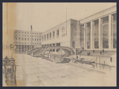 15. Progetto per Venezia S. Lucia, 1934