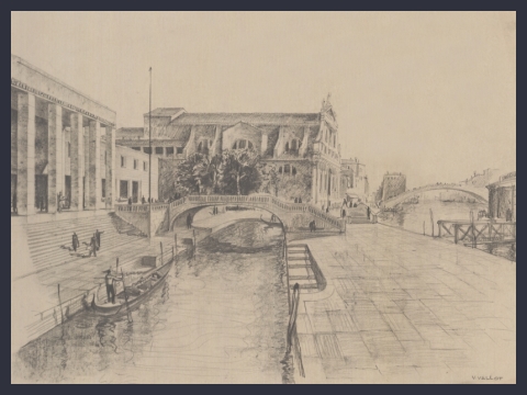 16. Progetto per Venezia S. Lucia, 1934