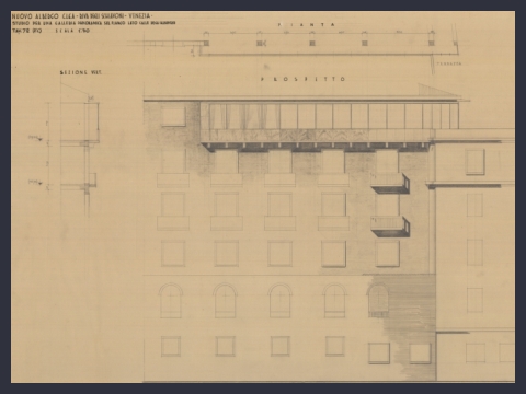 18. Hotel Danieli sulla Riva degli Schiavoni, 1947-50
