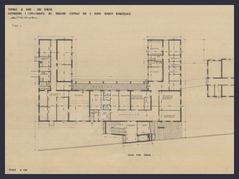 23. Ospedale al mare Lido, 1951-55