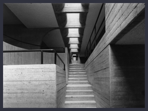 8. Collegio Aquilone a Urbino, foto di Giorgio Casali, 1981