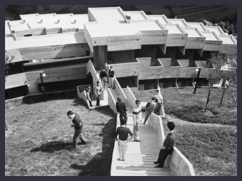 15. Collegi universitari a Urbino, foto Kunstgewerbeschule-Zurigo, 1965