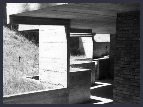 21. Collegi universitari a Urbino, foto Kunstgewerbeschule-Zurigo, 1965
