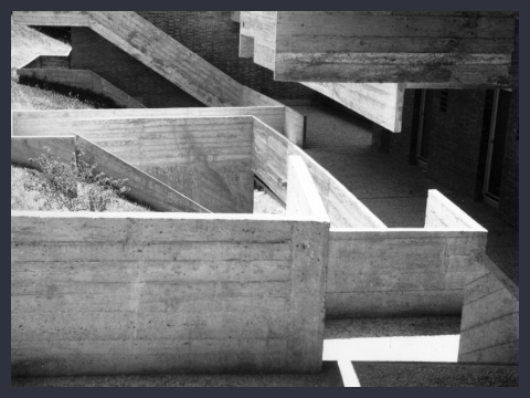 22. Collegi universitari a Urbino, foto Kunstgewerbeschule-Zurigo, 1965