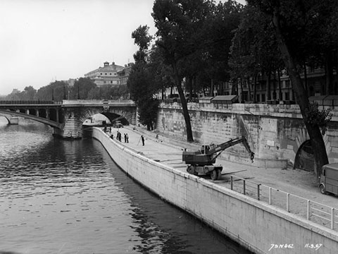 18. Voie Express Rive droite sulla Senna a Parigi, 1966