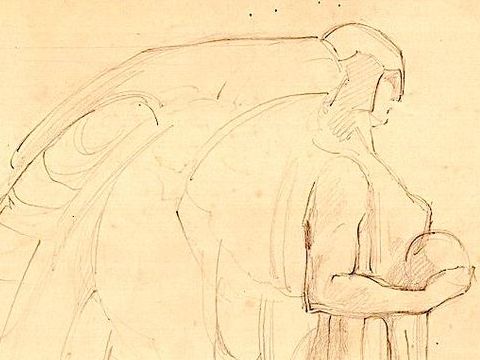 10. Studio dell’ingresso al tempio, Monumento al Fante, 1920-22