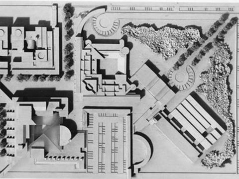 13. Modello del complesso, s.d.