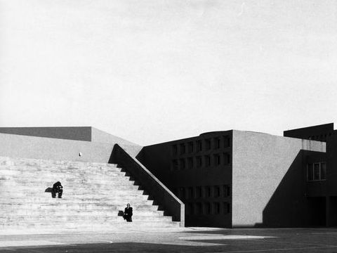 20. Piazza interna liceo, s.d.