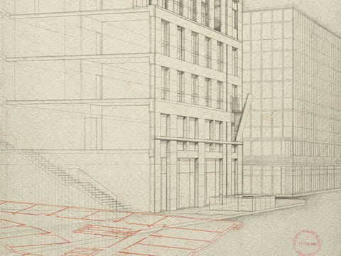 3. Unter den Linden 78, Berlin, prospettiva, 1996