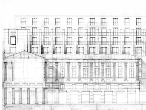 7. Unter den Linden 78, Berlin, prospetto, 1996