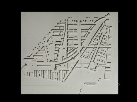 17. Masterplan Kirchsteigfeld, Potsdam, modello, 1992