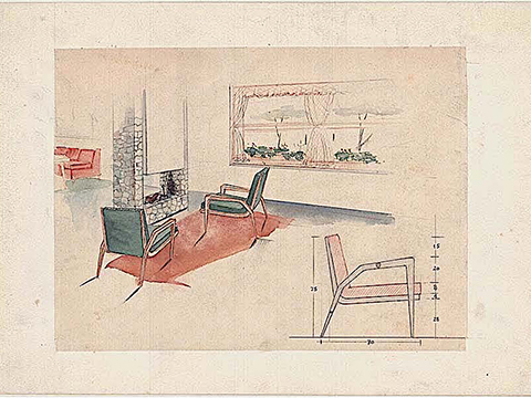 13. Studi di interni e arredamenti, anni ’50 e ’60